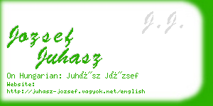 jozsef juhasz business card